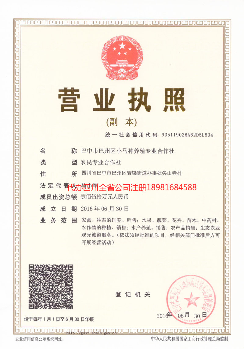 茫崖茫崖小马种养殖专业合作社